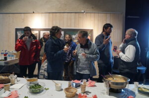 Rencontres du Croisic - Le buffet des intervenants ! cli. OPCI